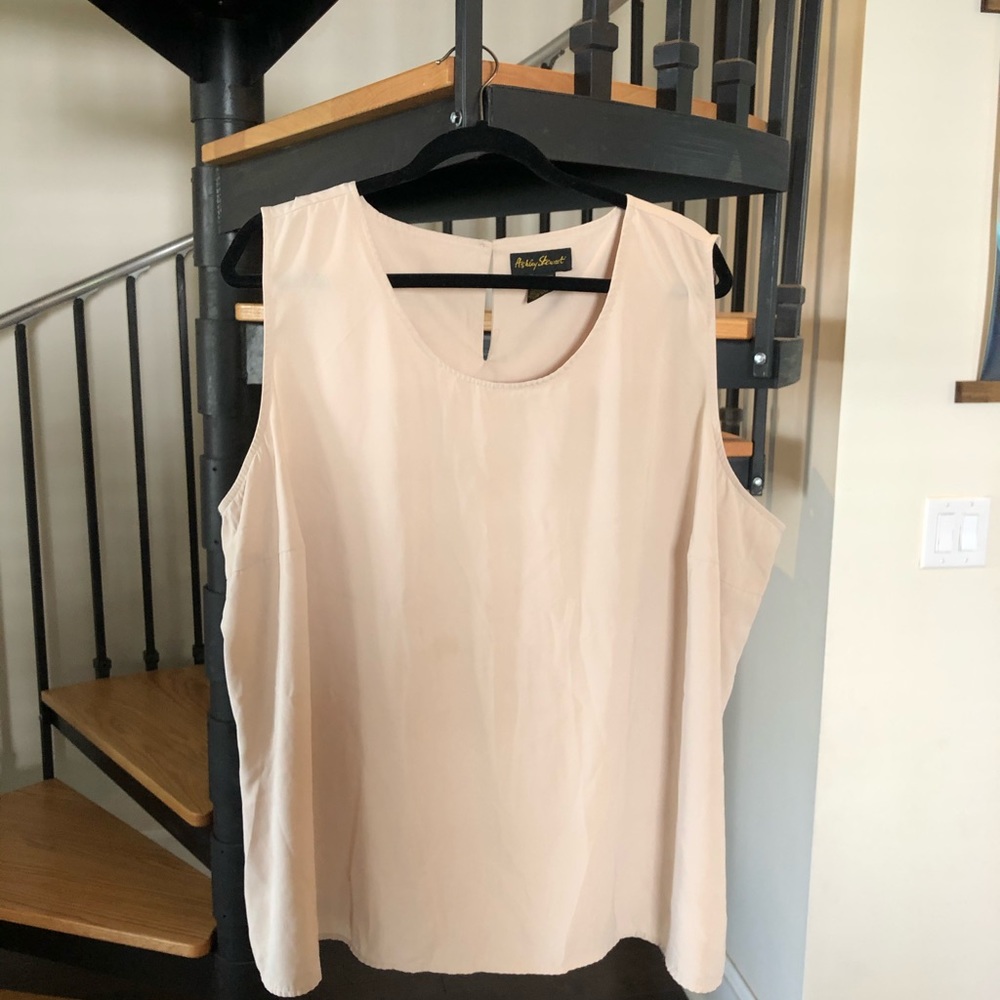 Ashley Stewart Light Beige Tank